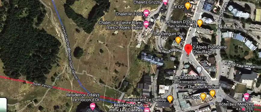 Devis plombier à Les Deux Alpes