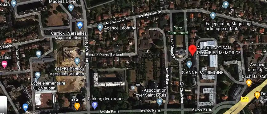 A L&rsquo;EAU ARTISAN PLOMBIER M. MORICE à Versailles