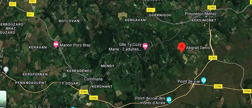 Abgrall Denis à 29410 Plounéour-Ménez