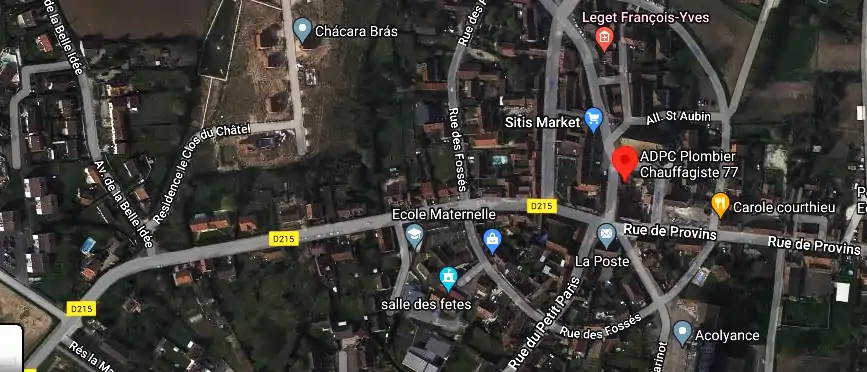 Devis plombier à Jouy-le-Châtel