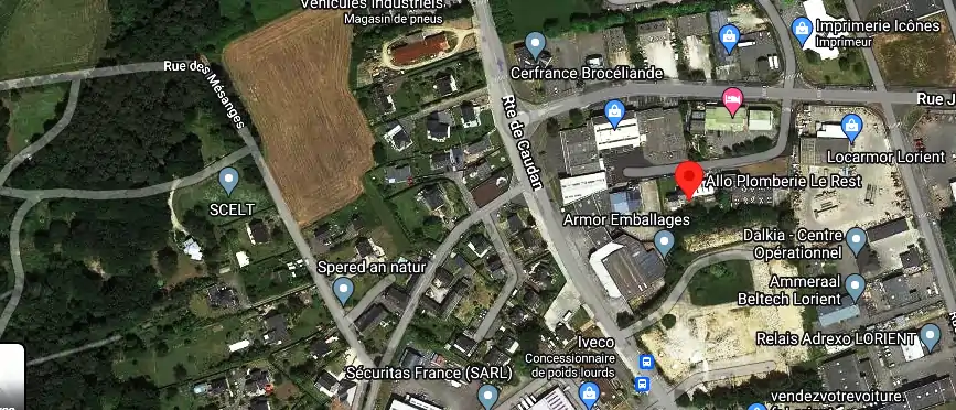 Devis plombier à Caudan