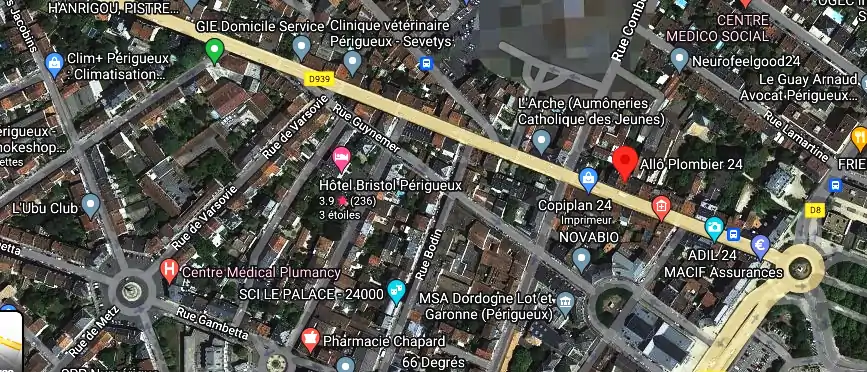 Devis plombier à Périgueux