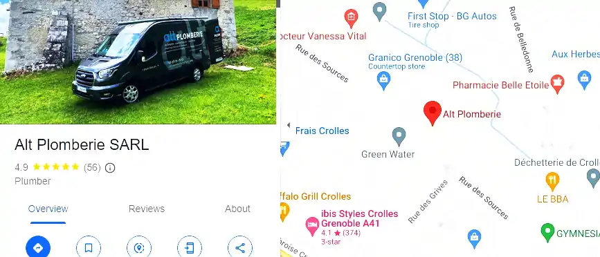 Devis plombier à Crolles