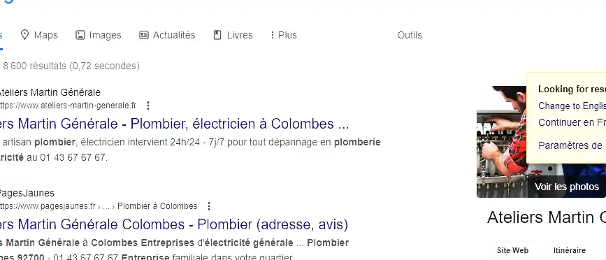 Ateliers Martin Générale à Colombes