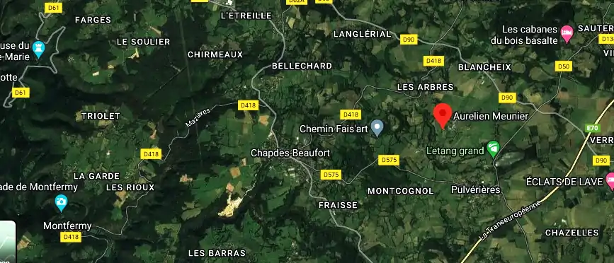 Aurelien Meunier à 63230 Pulvérières