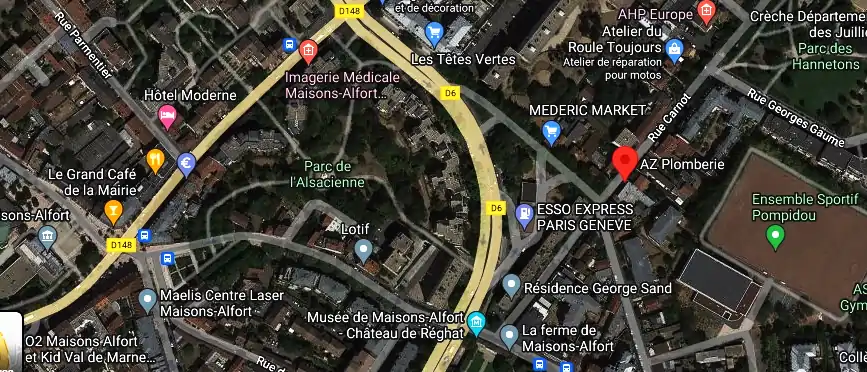 Devis plombier à Maisons-Alfort