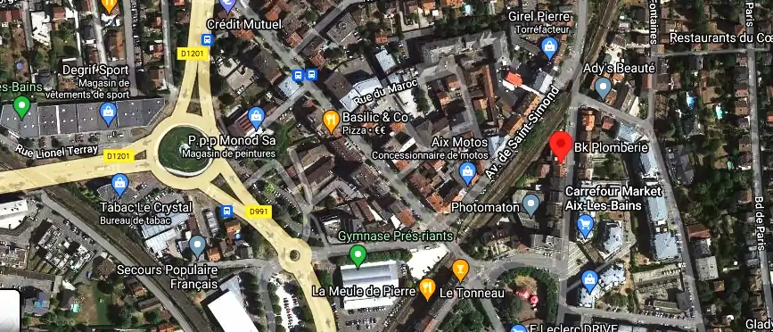 Devis plombier à Aix-les-Bains