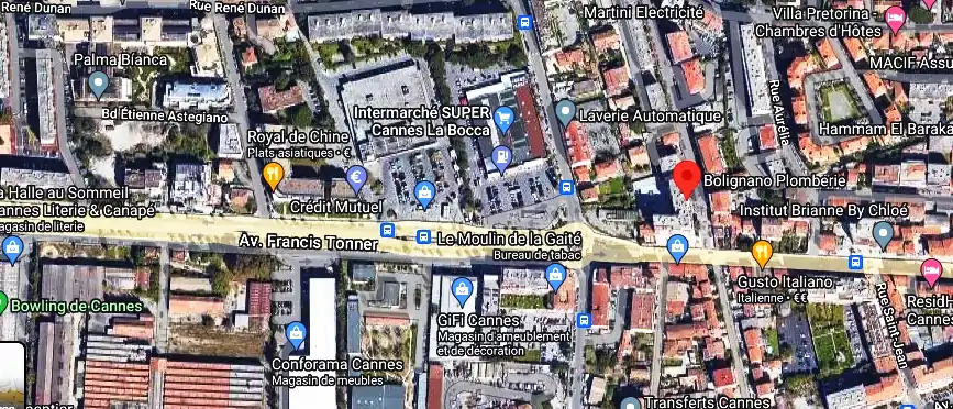 Devis plombier à Cannes