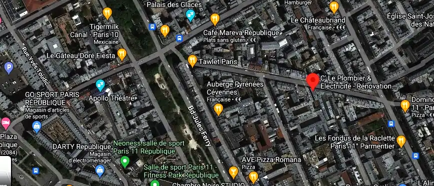 Devis plombier à Paris