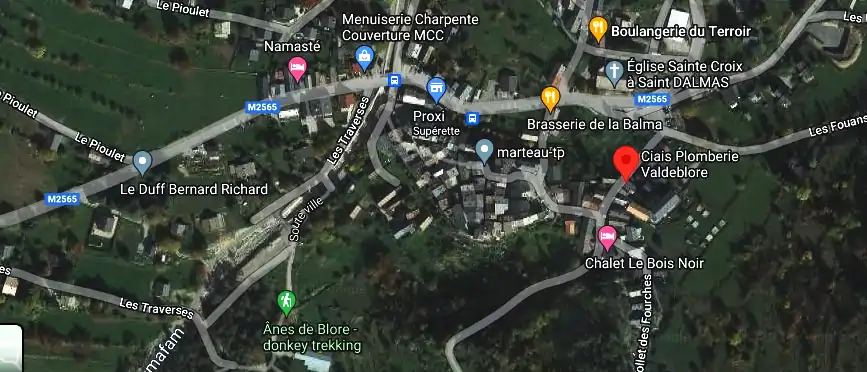 Devis plombier à Valdeblore