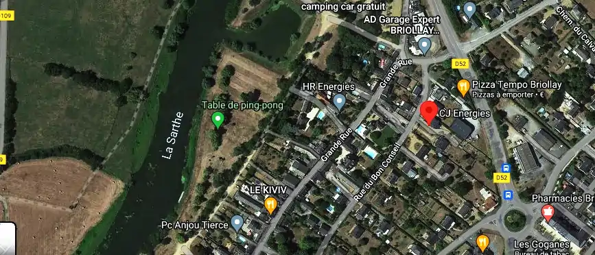 Devis plombier à Briollay