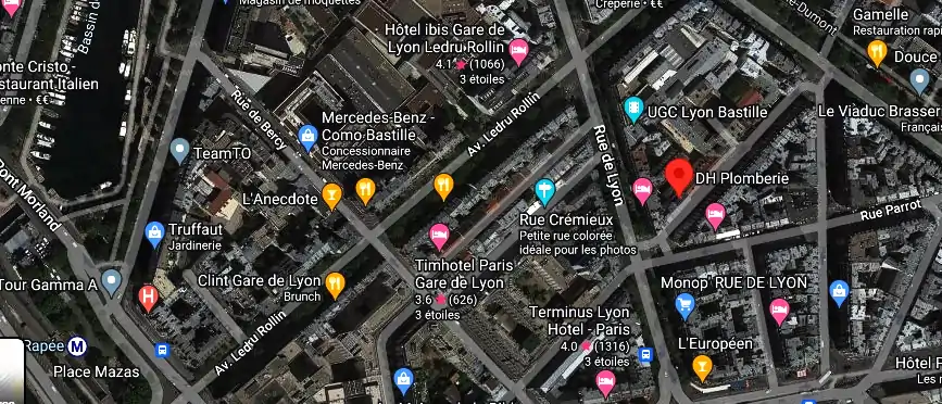 Devis plombier à Paris