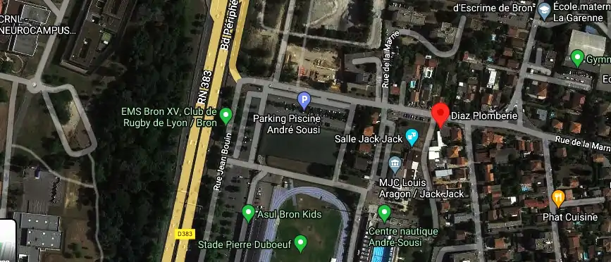 Devis plombier à Bron