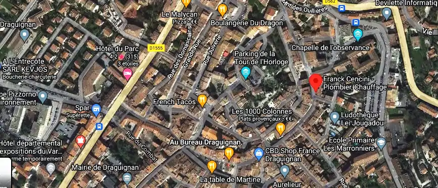 Devis plombier à Draguignan