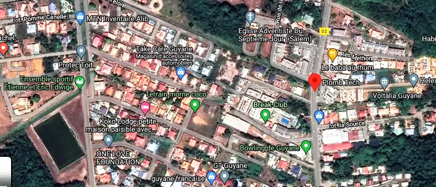 Devis plombier à 1340 avenue St Ange Methon, Rte de Remire RD2, Montjoly 97354, Guyane française