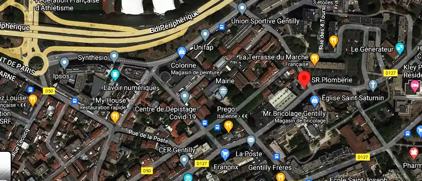 Devis plombier à Gentilly